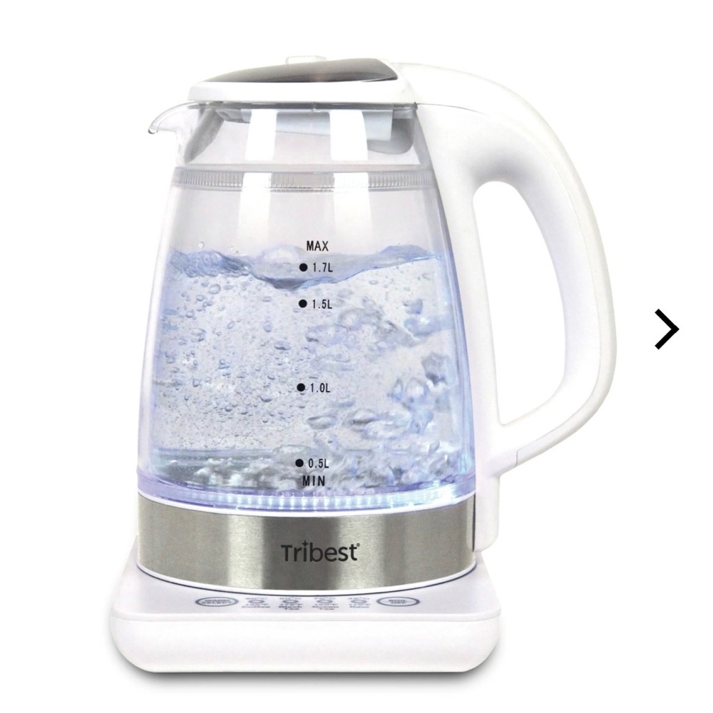 Tribest Raw Tea Kettle Glass Electric Brewing System